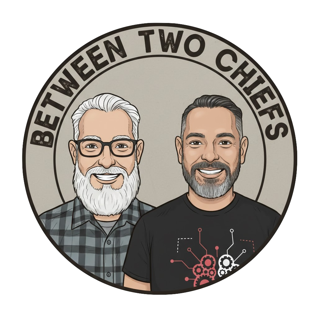 Between Two Chiefs - A podcast featuring conversations between Francisco Ramirez and Damien Eversmann